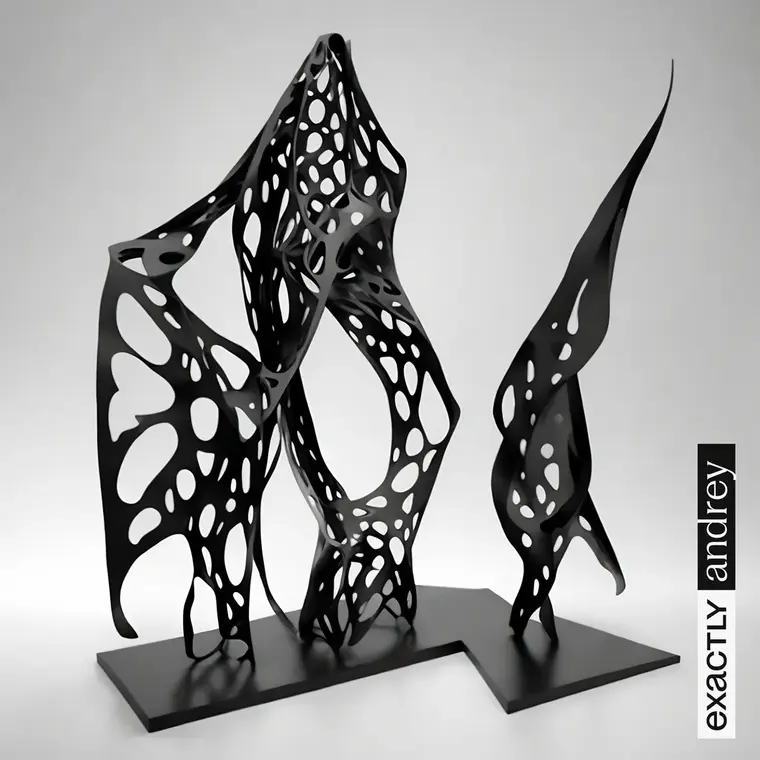 Three-dimensional sculpture by Andrii Andrishak