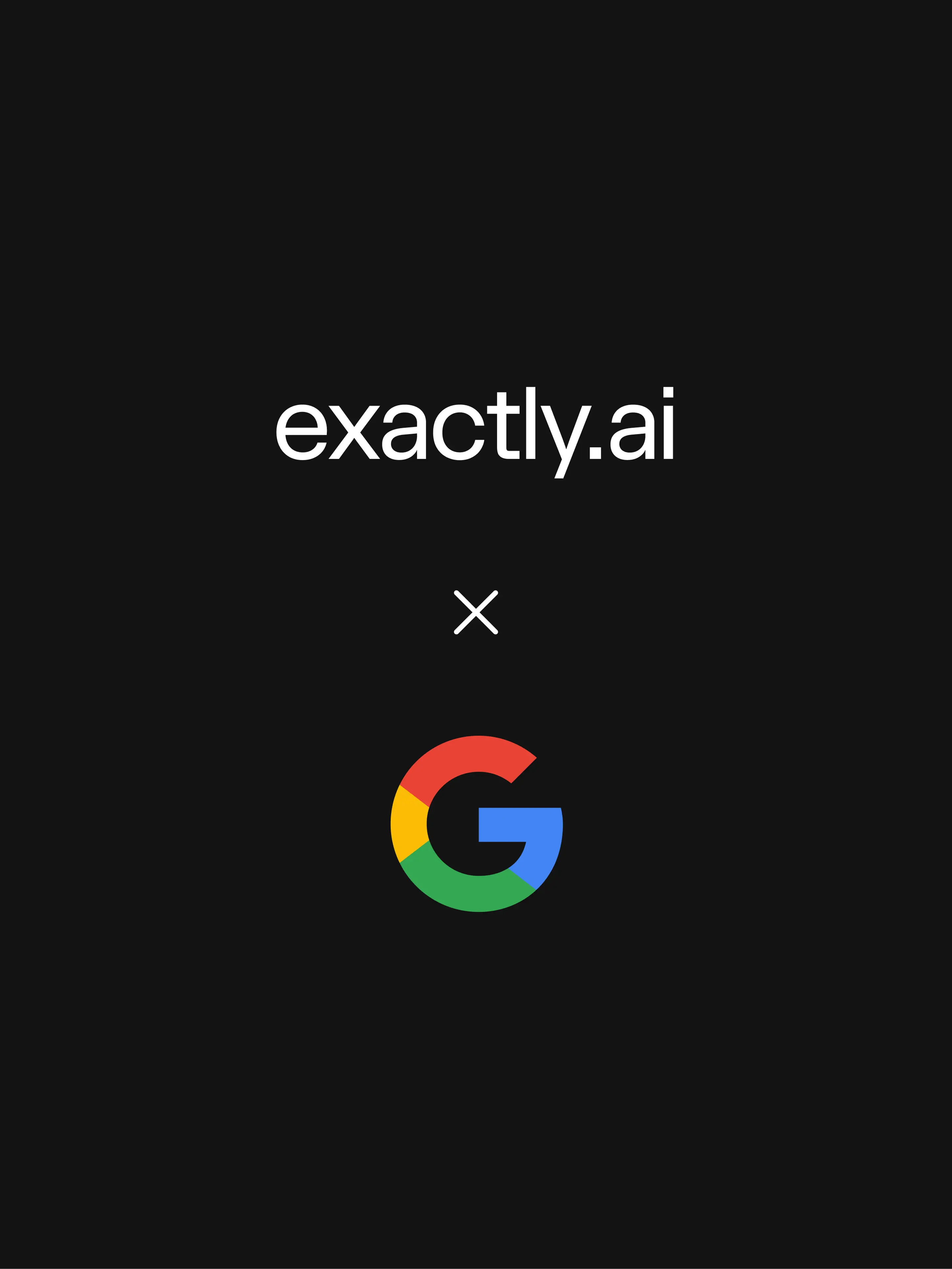 exactly.ai selected for Google for Startups Accelerator: AI First Programme